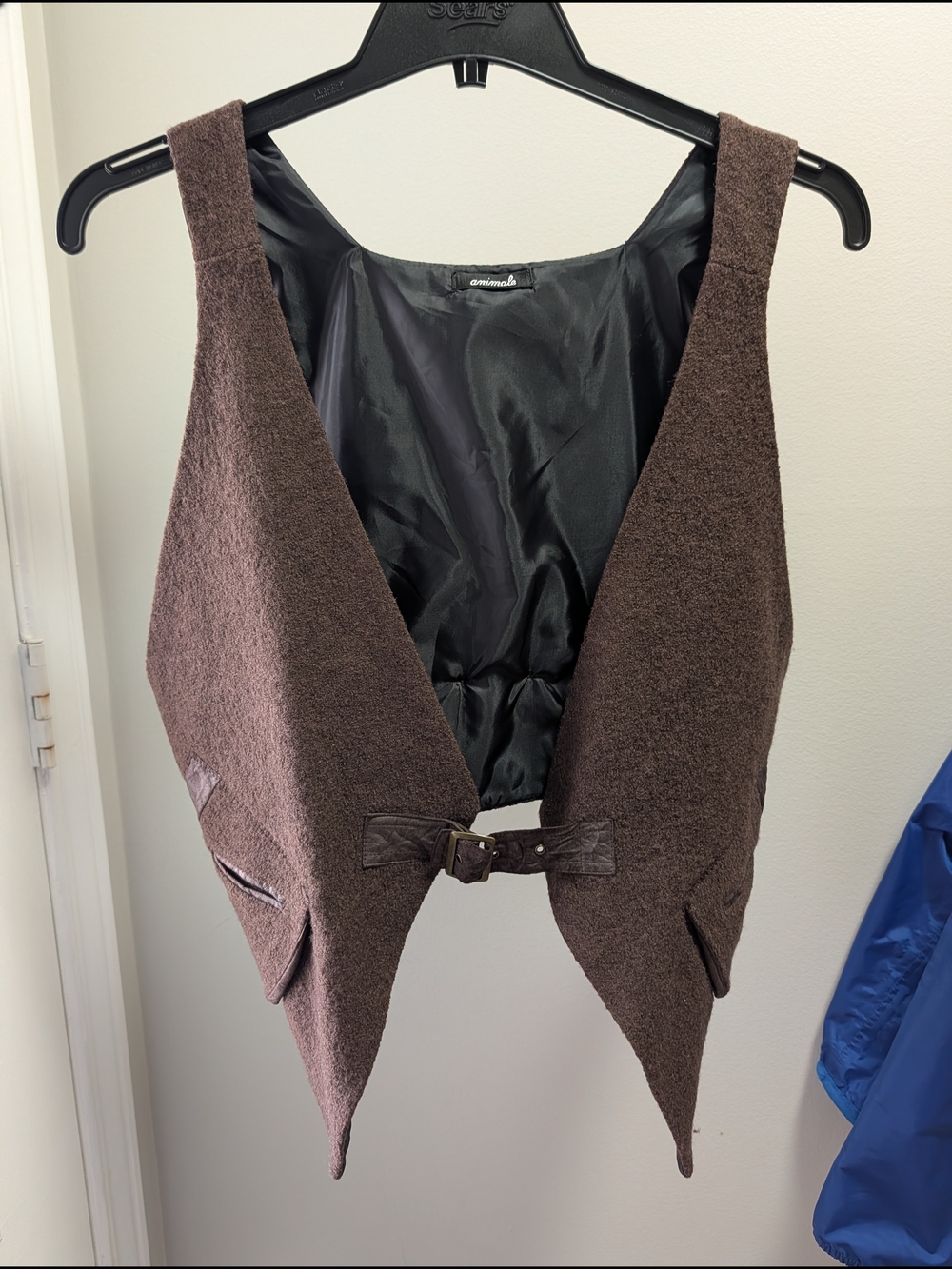 Animale Adjustable Wool Vest